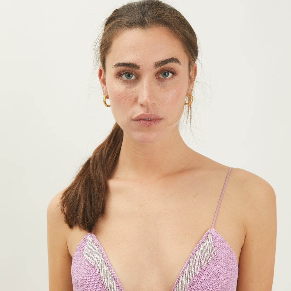 
                      
                        Orizzonte Lavanda - slip crochet
                      
                    